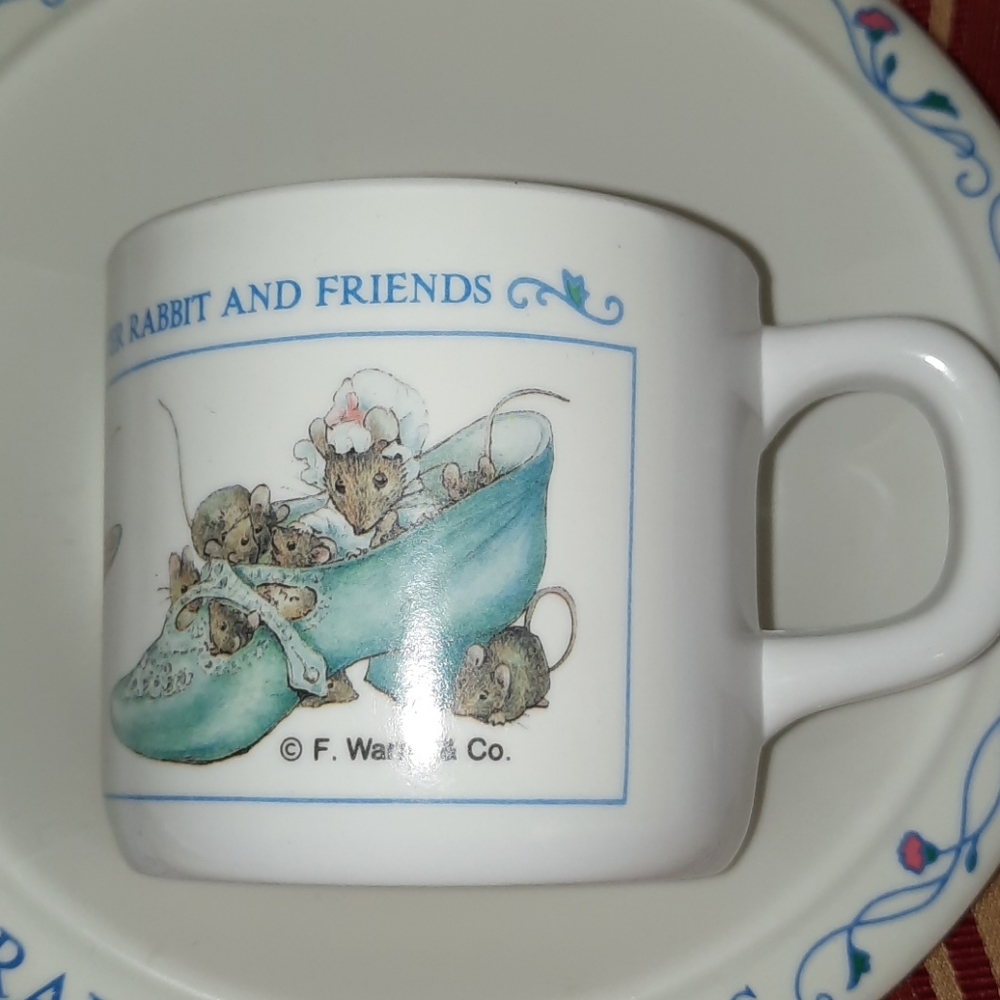 VTG Peter Rabbit dinner set melamine - Picture 4 of 8